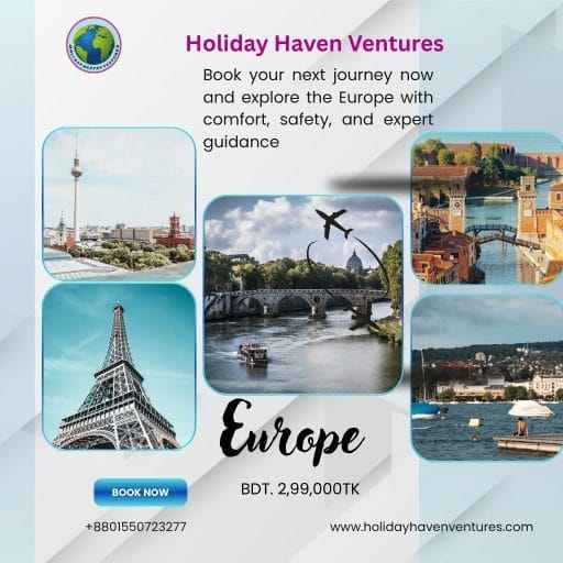 Exciting Europe Holiday Package-2026